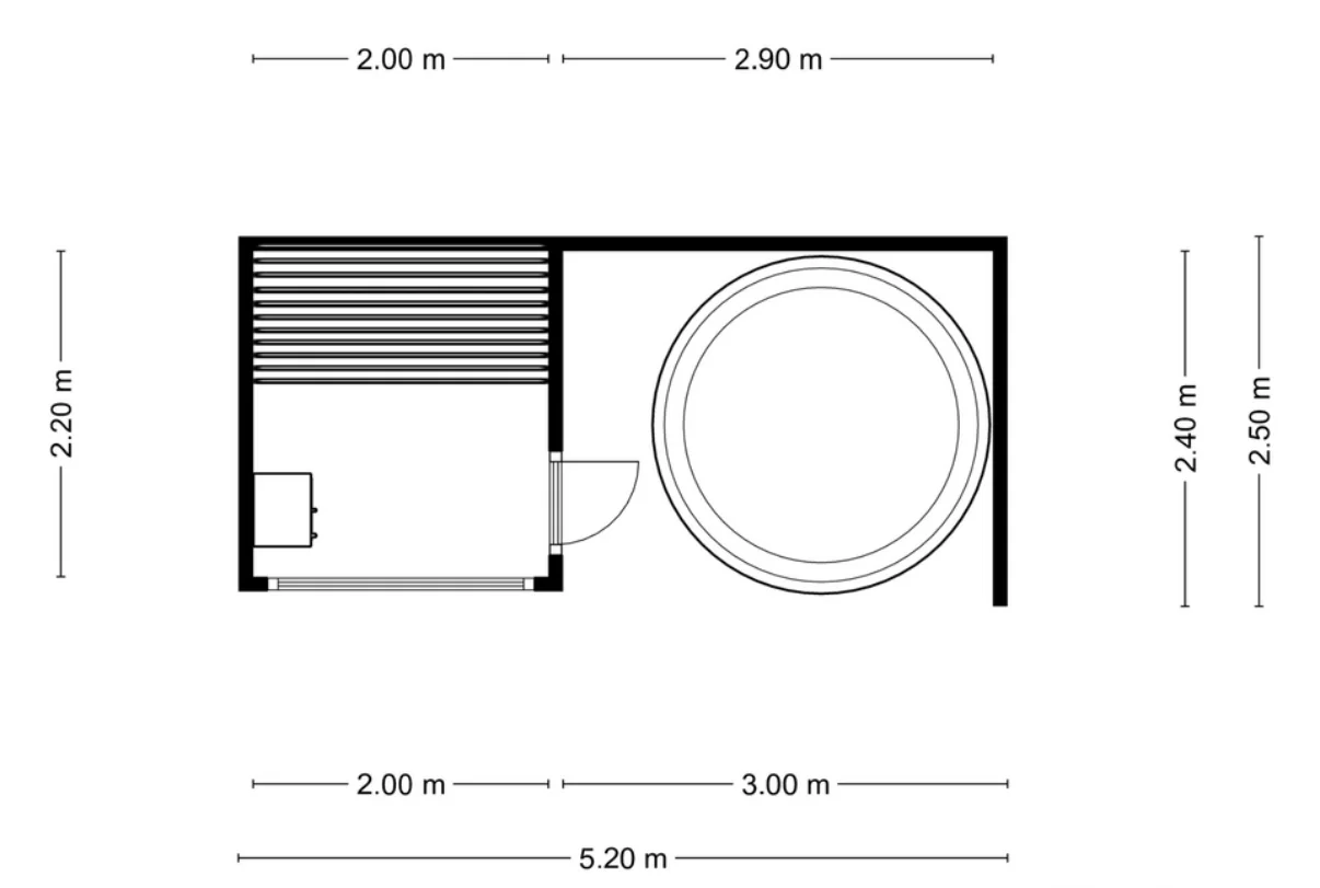 Prestige — pôdorys 1